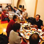 職人さんとの新年会。